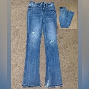 Express Blue Flare Women's Jeans